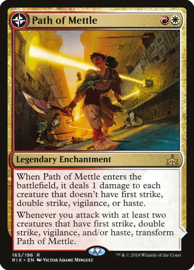 Card image of Path of Mettle / Metzali, Tower of Triumph