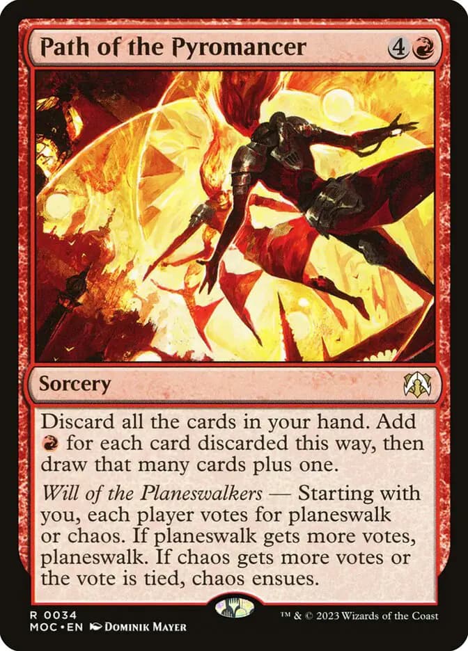Card image of Path of the Pyromancer