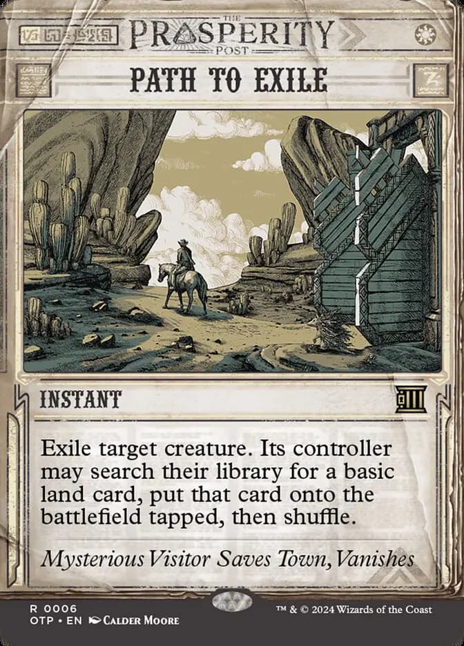 Card image of Path to Exile