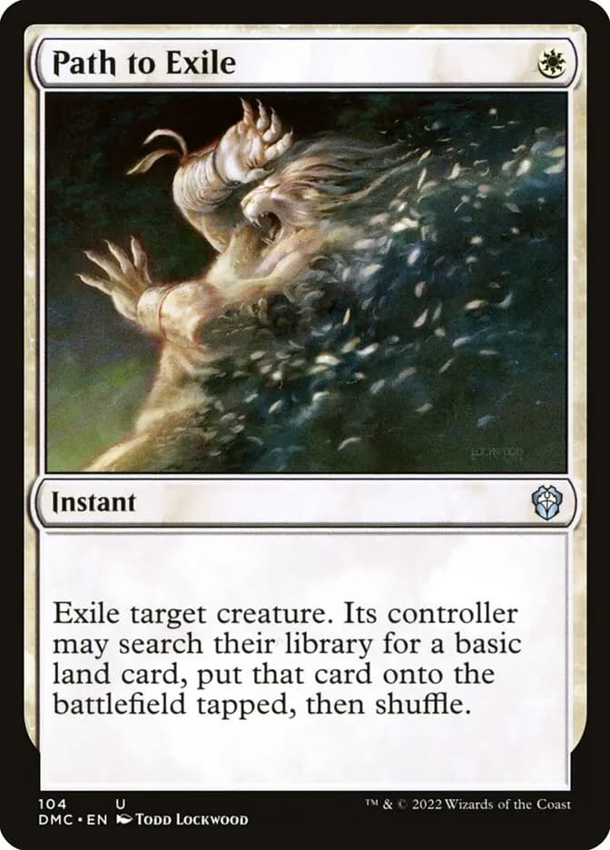Card image of Path to Exile