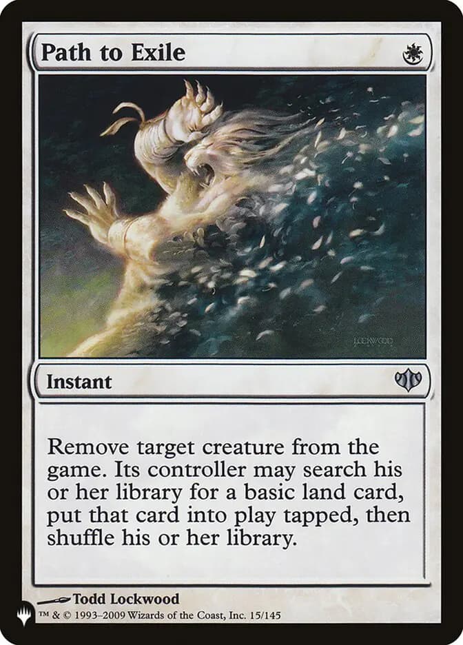Card image of Path to Exile