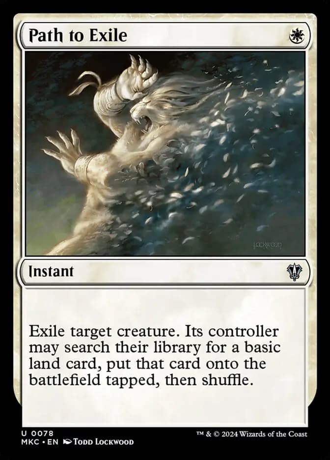 Card image of Path to Exile