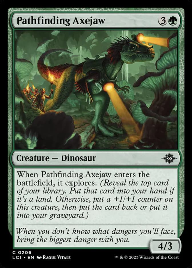 Card image of Pathfinding Axejaw