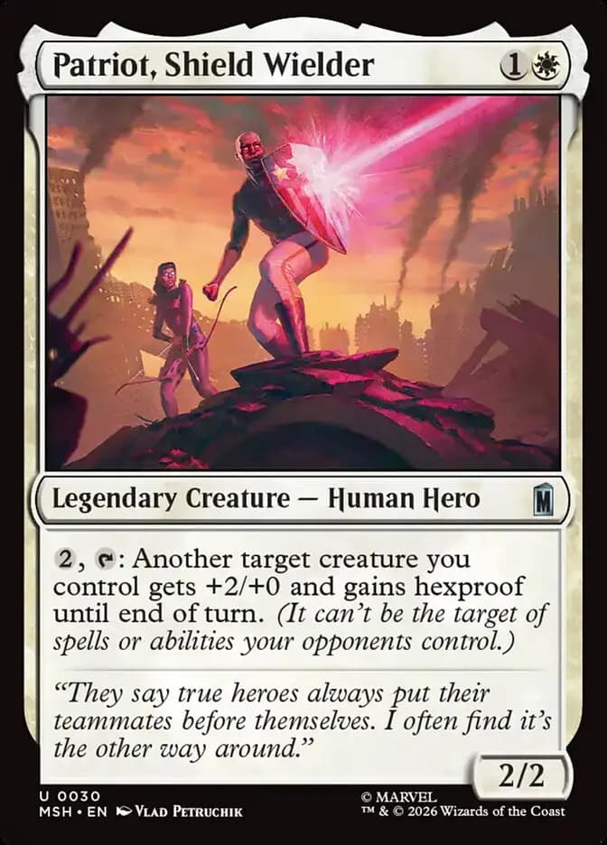Card image of Patriot, Shield Wielder