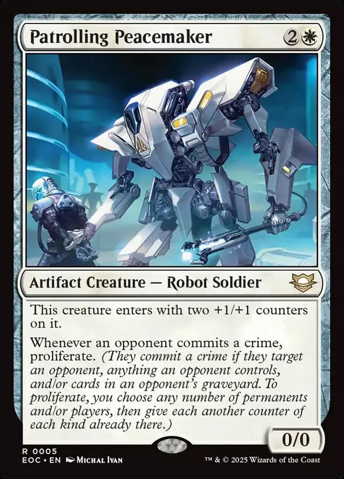 Card image of Patrolling Peacemaker