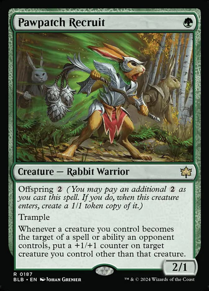 Card image of Pawpatch Recruit