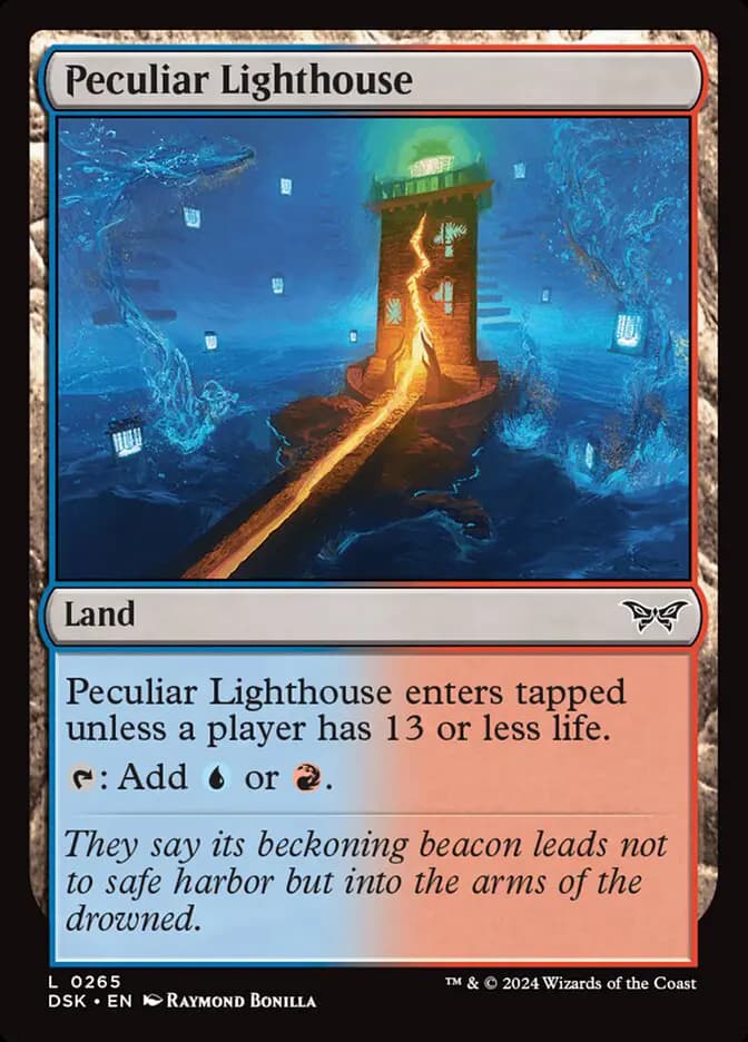 Card image of Peculiar Lighthouse