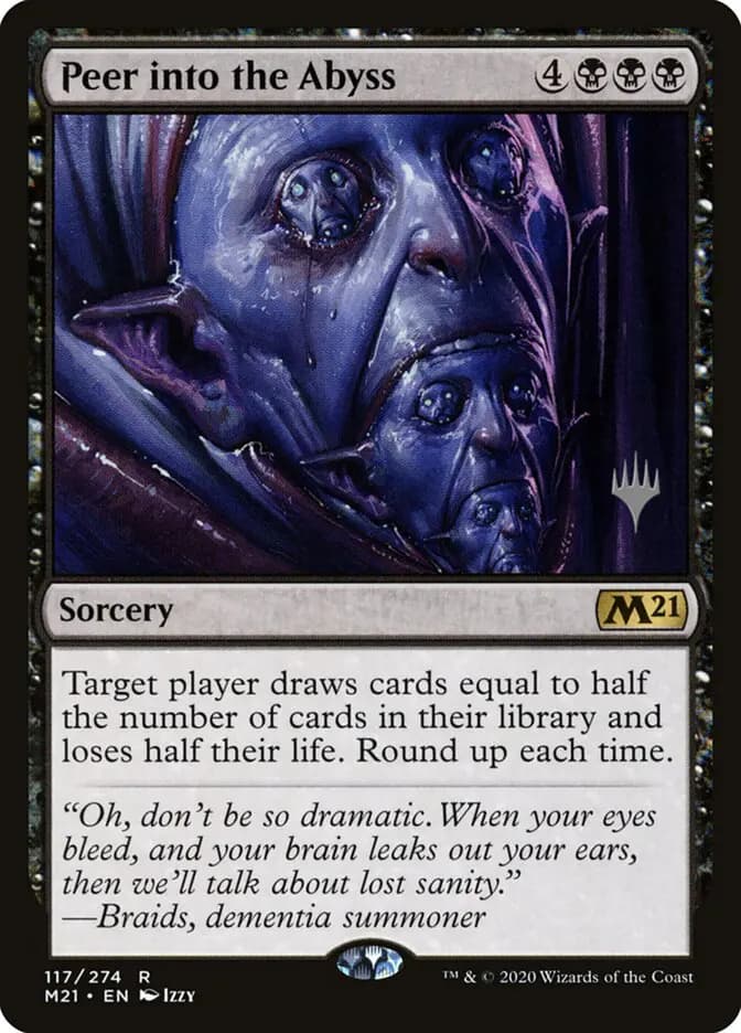 Card image of Peer into the Abyss