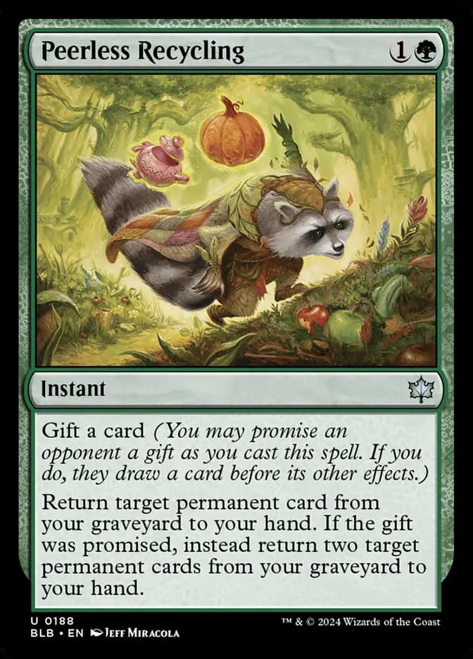 Card image of Peerless Recycling