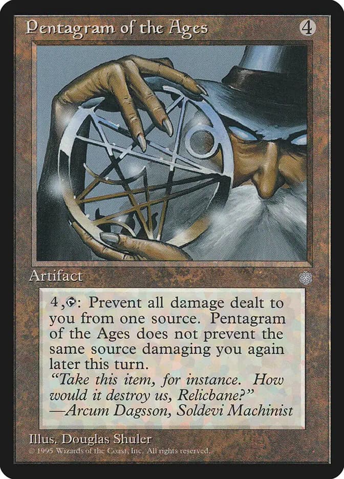 Card image of Pentagram of the Ages