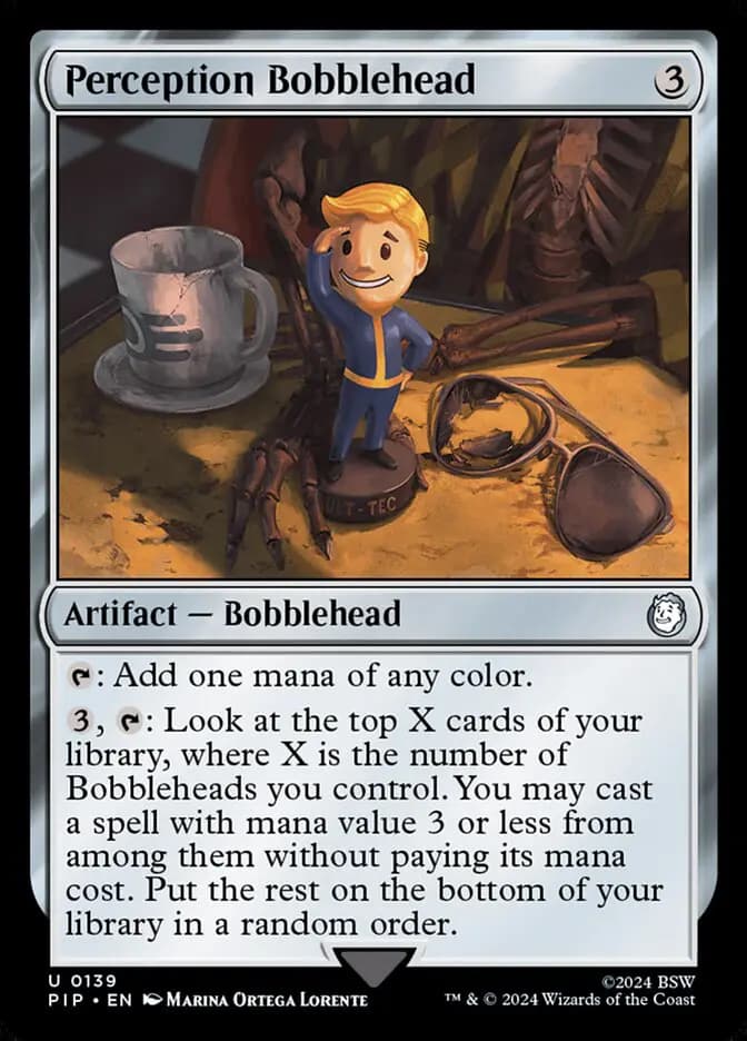 Card image of Perception Bobblehead
