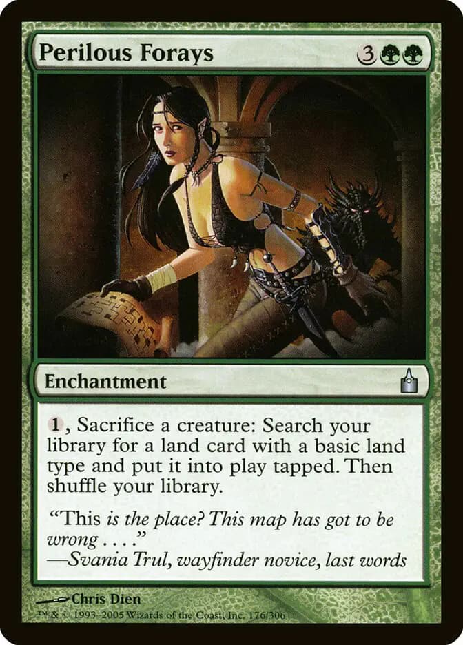 Card image of Perilous Forays