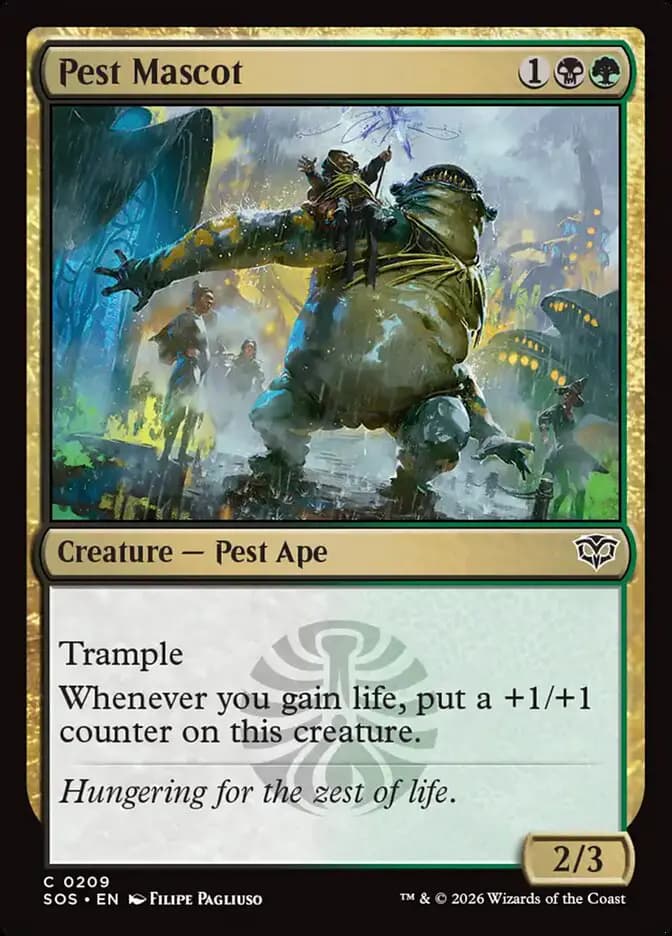 Card image of Pest Mascot