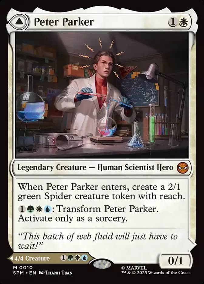 Card image of Peter Parker / Amazing Spider-Man