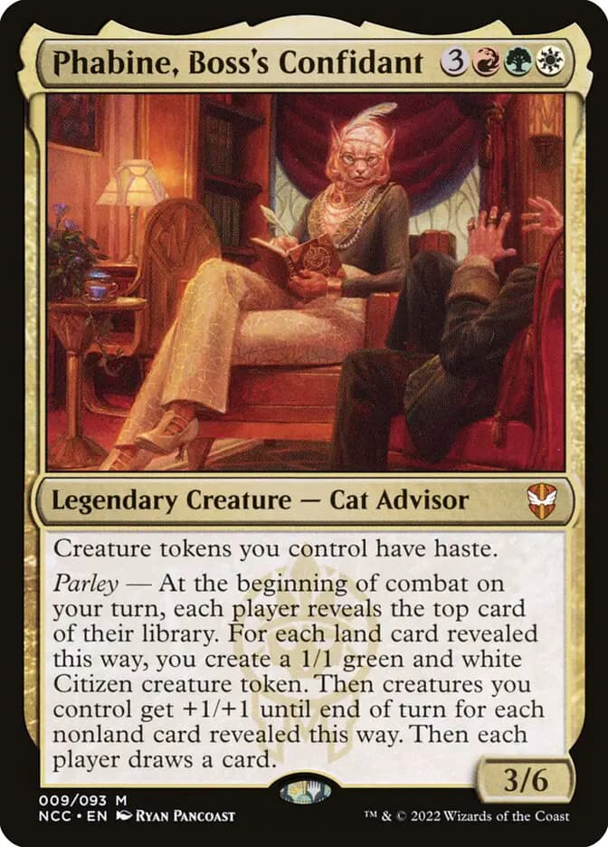 Card image of Phabine, Boss's Confidant