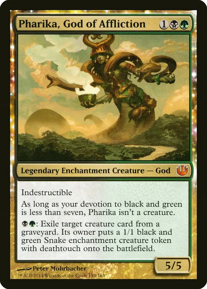 Card image of Pharika, God of Affliction