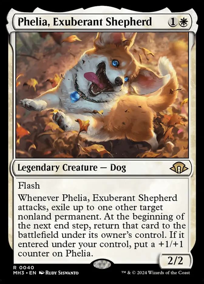 Card image of Phelia, Exuberant Shepherd
