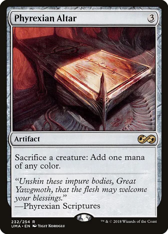 Card image of Phyrexian Altar