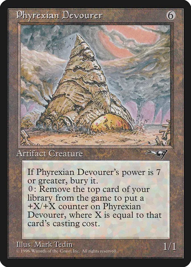 Card image of Phyrexian Devourer