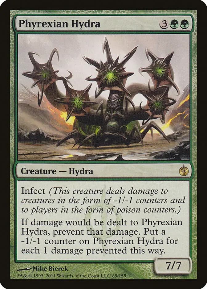 Card image of Phyrexian Hydra