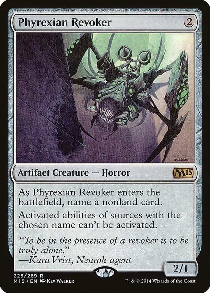 Card image of Phyrexian Revoker