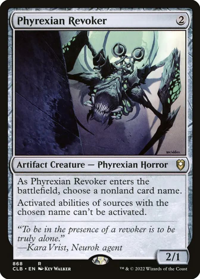 Card image of Phyrexian Revoker
