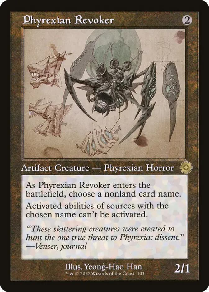 Card image of Phyrexian Revoker