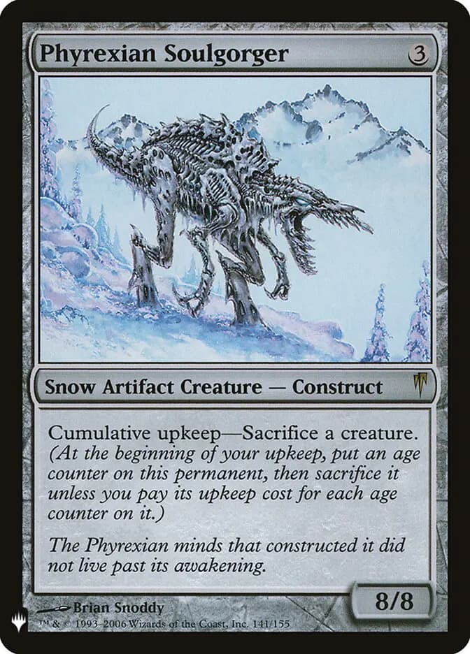 Card image of Phyrexian Soulgorger