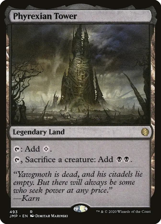Card image of Phyrexian Tower