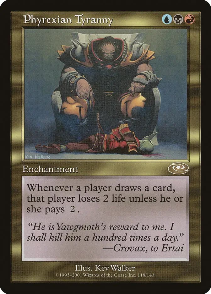 Card image of Phyrexian Tyranny