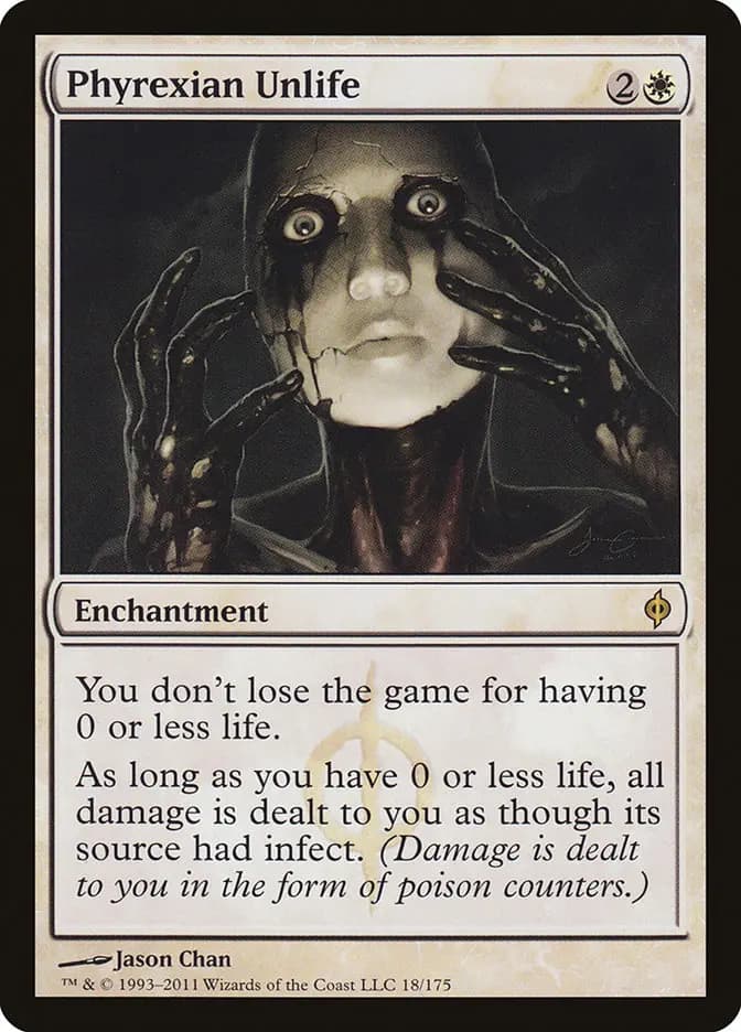 Card image of Phyrexian Unlife