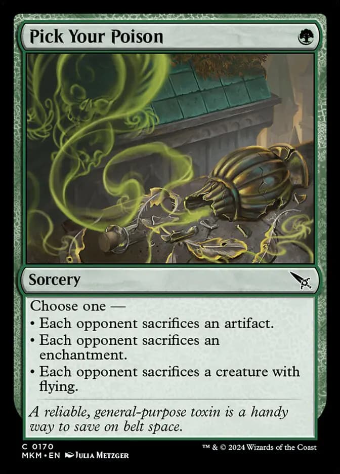 Card image of Pick Your Poison