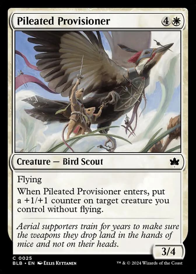 Card image of Pileated Provisioner