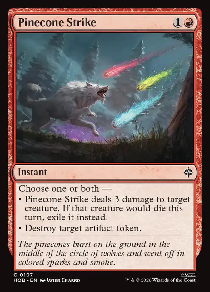 Card image of Pinecone Strike