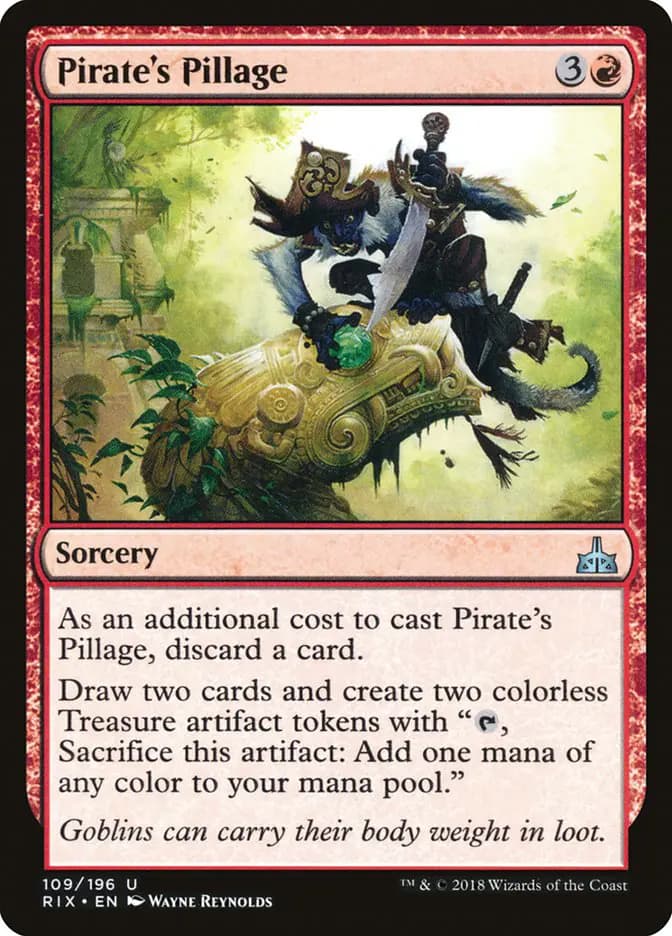 Card image of Pirate's Pillage