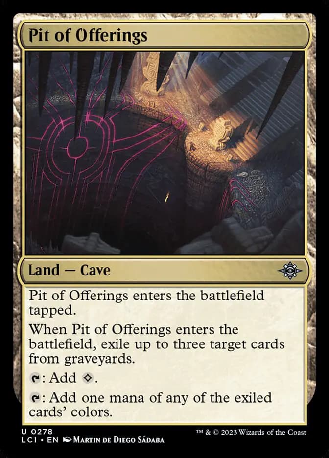Card image of Pit of Offerings