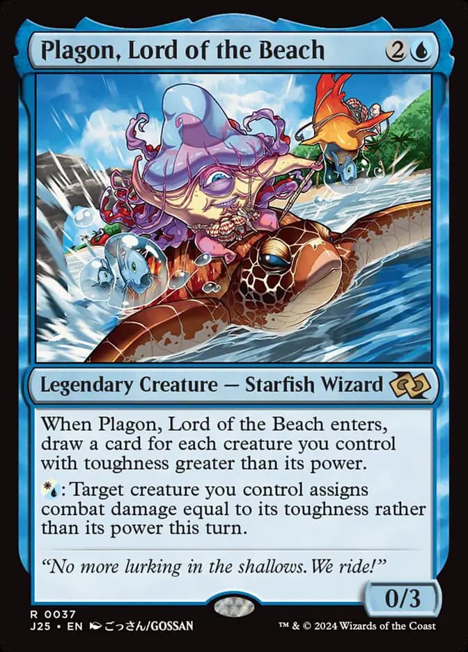Card image of Plagon, Lord of the Beach