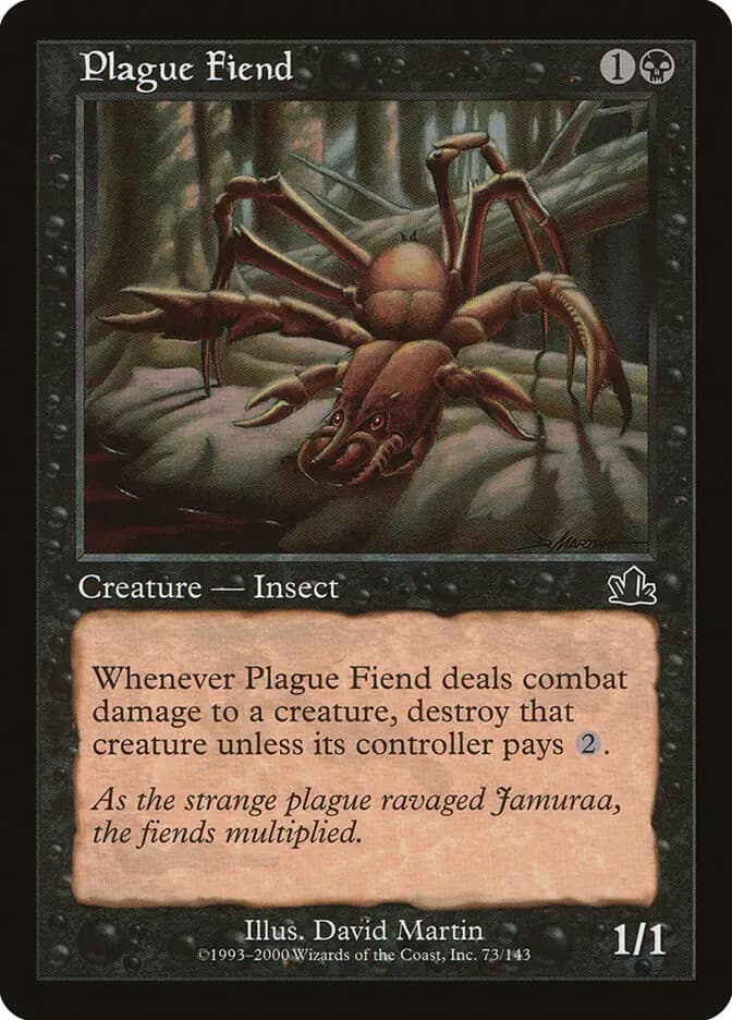 Card image of Plague Fiend
