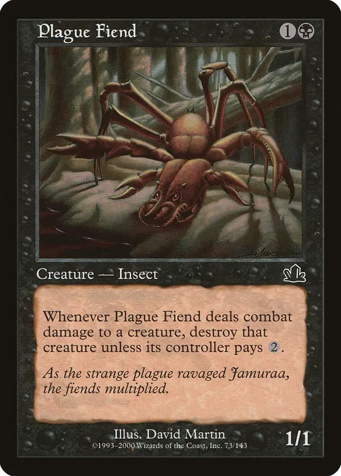 Card image of Plague Fiend