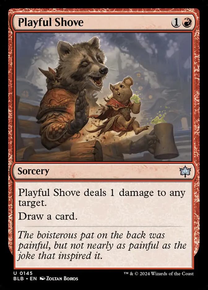 Card image of Playful Shove