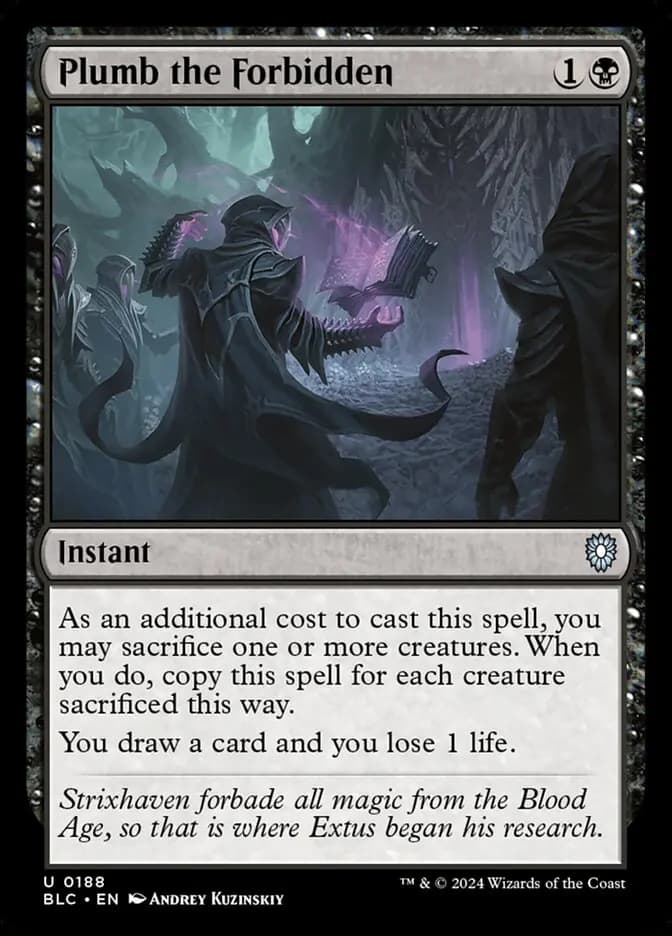 Card image of Plumb the Forbidden