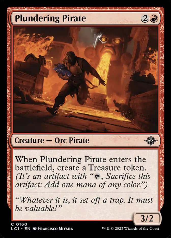 Card image of Plundering Pirate