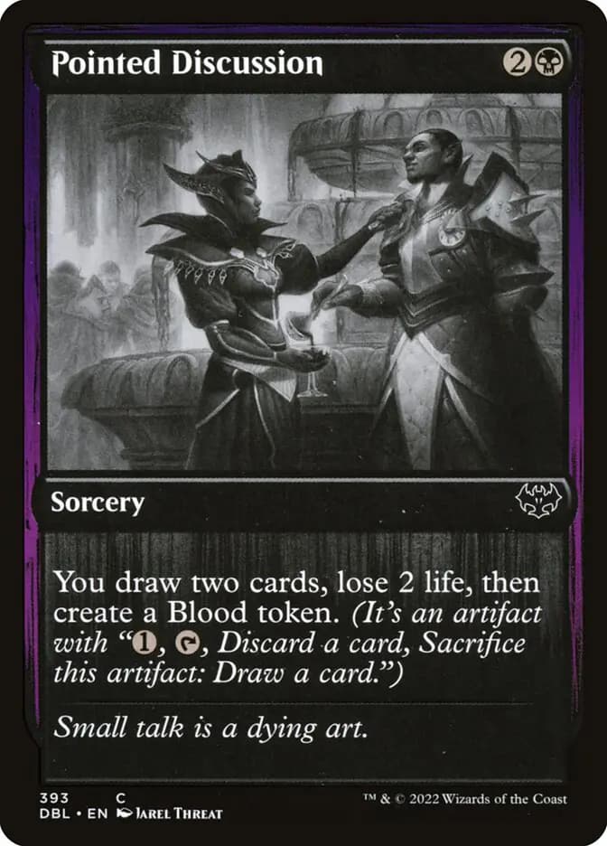 Card image of Pointed Discussion