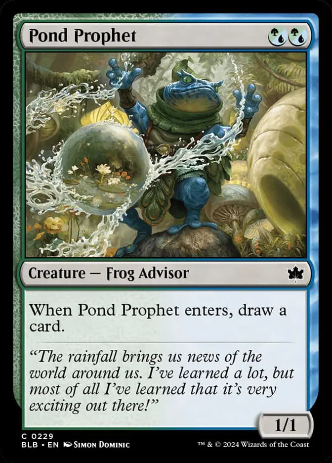 Card image of Pond Prophet