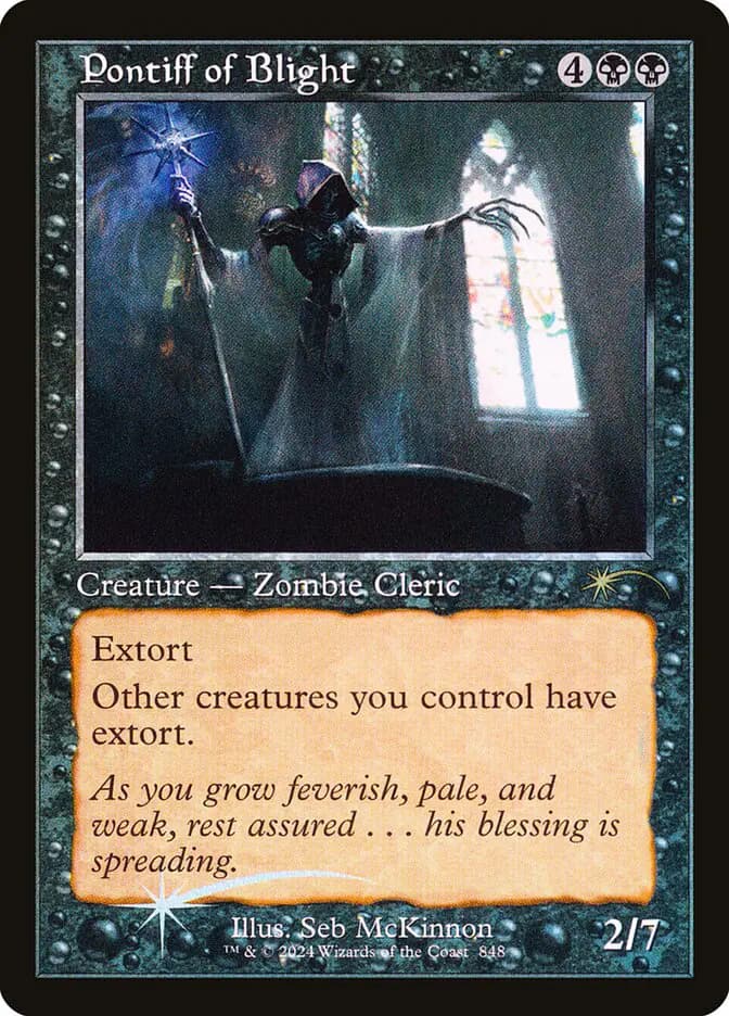 Card image of Pontiff of Blight