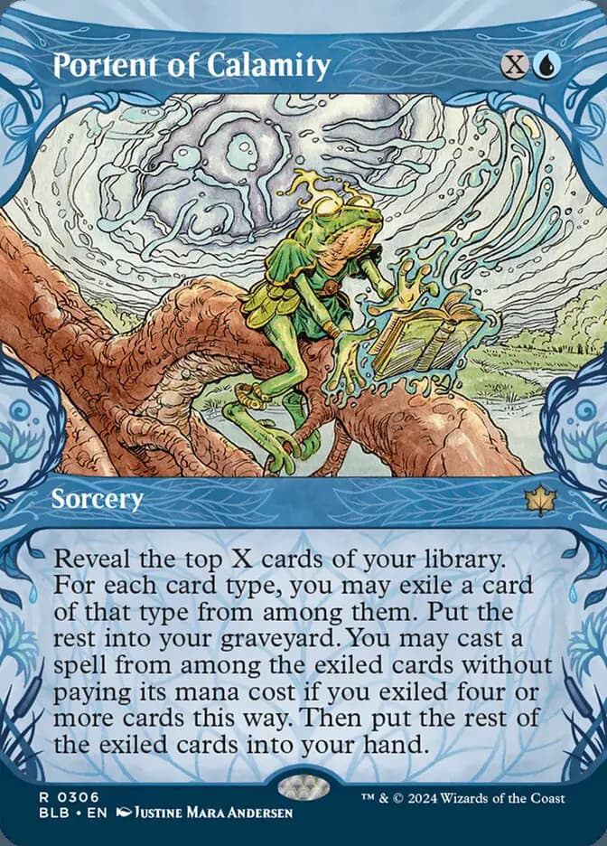 Card image of Portent of Calamity
