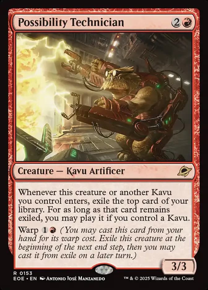 Card image of Possibility Technician