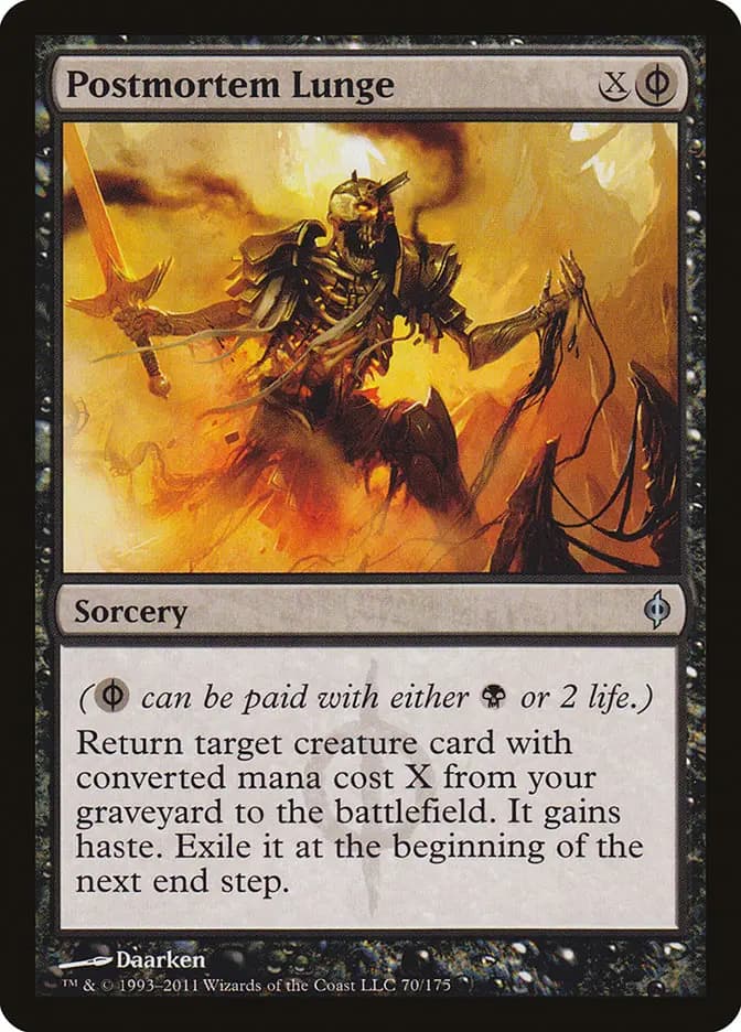 Card image of Postmortem Lunge