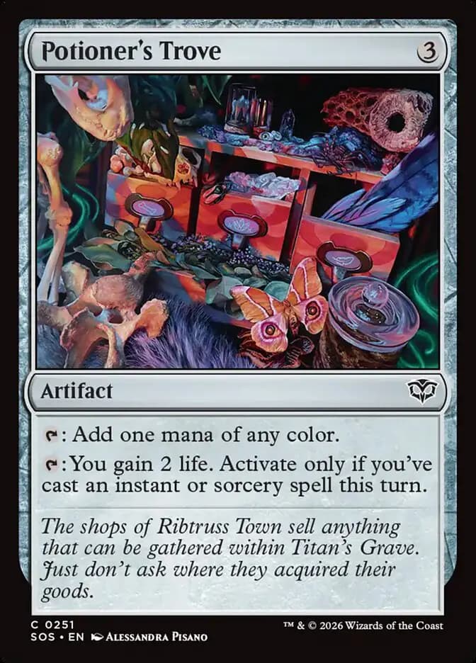 Card image of Potioner's Trove