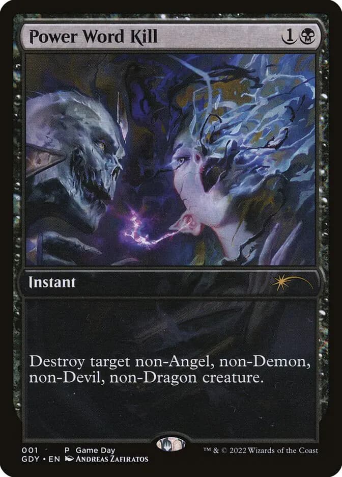 Card image of Power Word Kill